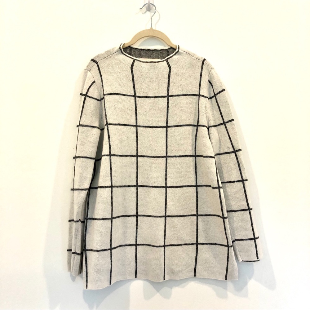 LOFT Check Sweater